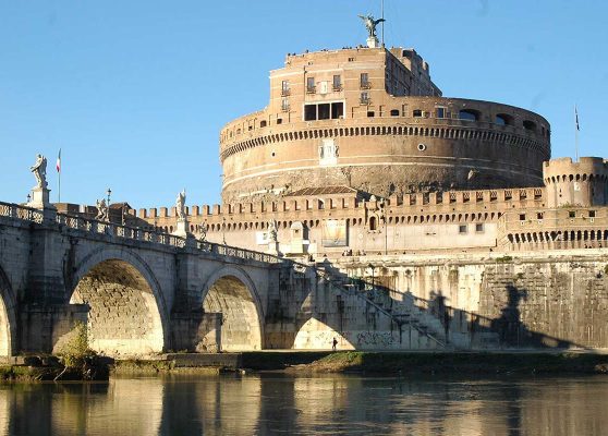 Castel Sant'Angelo, Mausoleum des Kaisers Hadrian