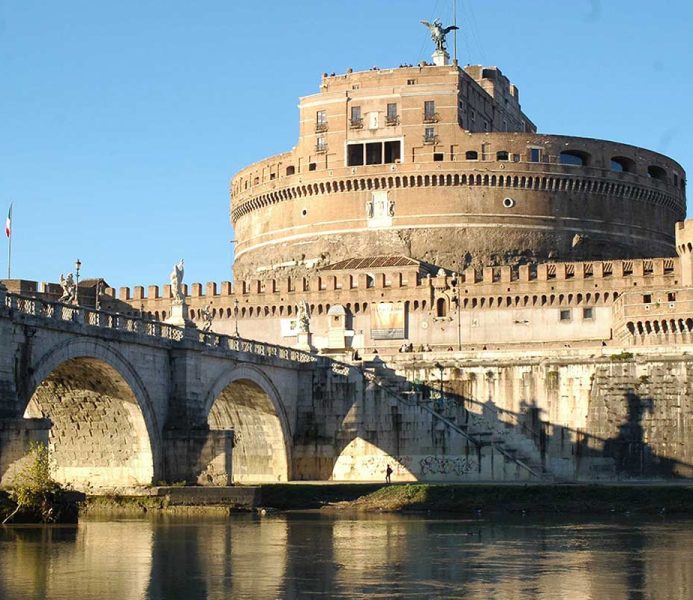 Castel Sant'Angelo, Mausoleum des Kaisers Hadrian