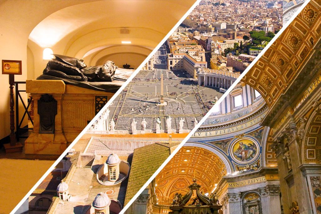 Geführte Tour durch den Petersdom, einschließlich Papstgräber und Kuppelaufstieg