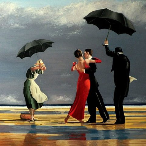 Jack Vettriano in Rom: zwischen Erzählung und Vision