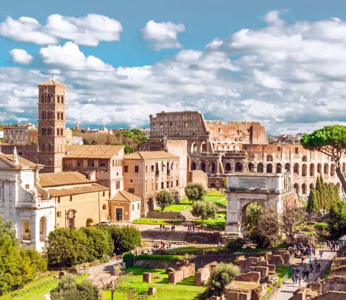 Eintrittskarten für das Kolosseum und das archäologische Gebiet Forum Romanum