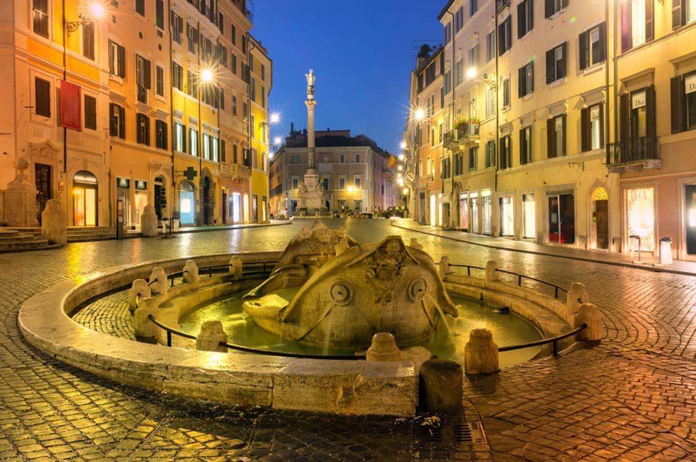 Puzzle Piazza Di Spagna Rom – 1000 Teile, Hochwertiger Druck, Stabile Schachtel