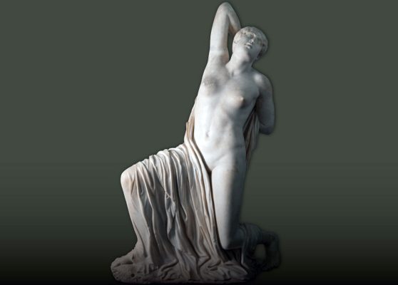 Statue der verwundeten Niobe, 430 v. Chr. Parischer Lychnites-Marmor