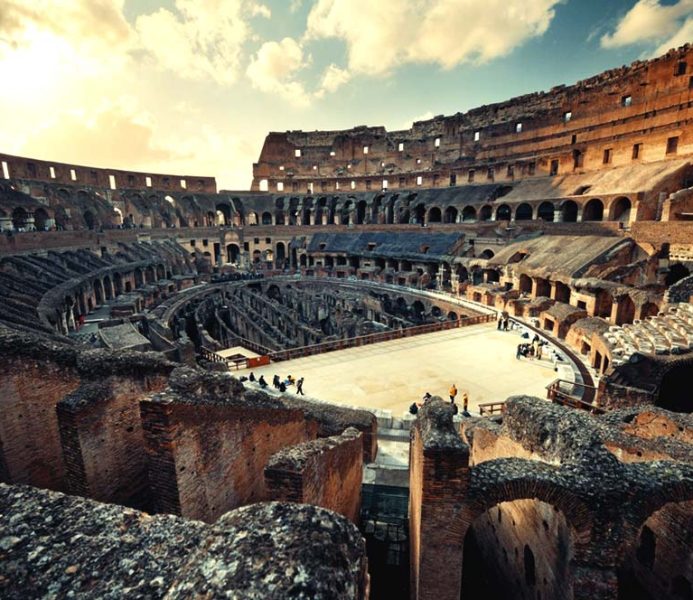 Ticket für Kolosseum, Arena, Forum Romanum und Palatin