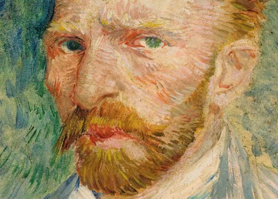 Van Gogh: "Selbstporträt", 1887 (Ausschnitt)