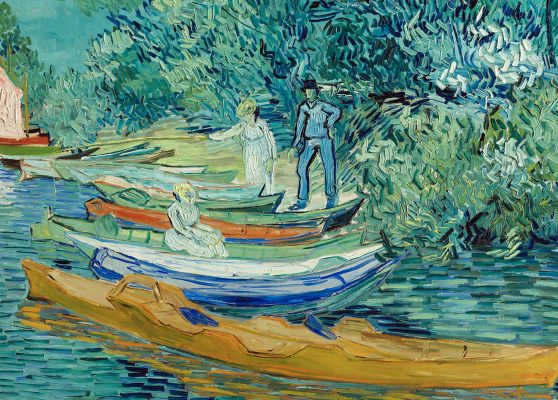 Van Gogh, Ufer der Oise bei Auvers, Öl auf Leinwand, 1890