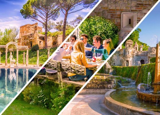 Geführte Tour Villa Adriana und Villa d'Este ab Rom mit Mittagessen