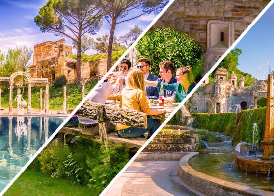 Geführte Tour Villa Adriana und Villa d'Este ab Rom mit Mittagessen